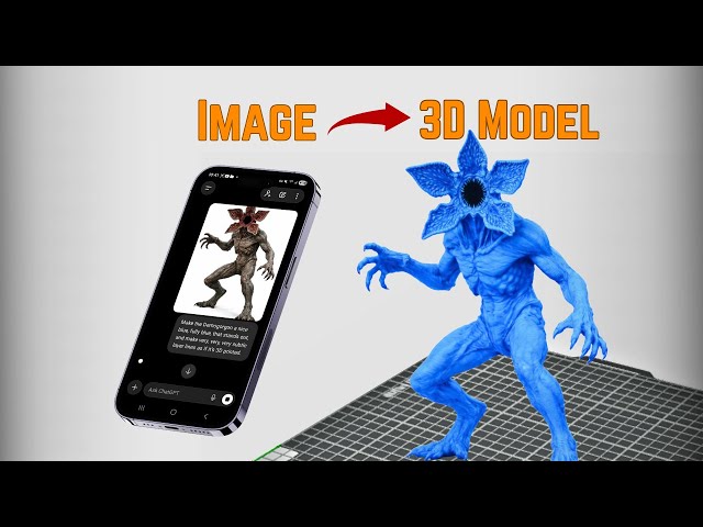 Image to 3D Model: I Tried ChatGPT for 3D Printing...