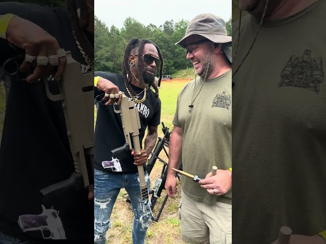 My son shot the 50 bmg pistol....