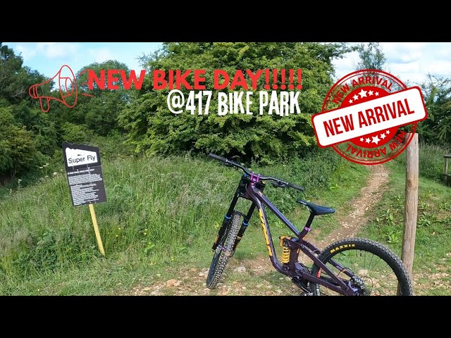 NEW BIKE DAY!! Testing my new Kona Process X DH @Flyupdownhill