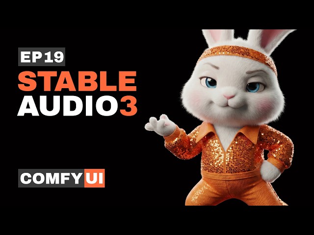 Stable Audio 3 in ComfyUI: Create AI Music and Sound Effects (Ep19)