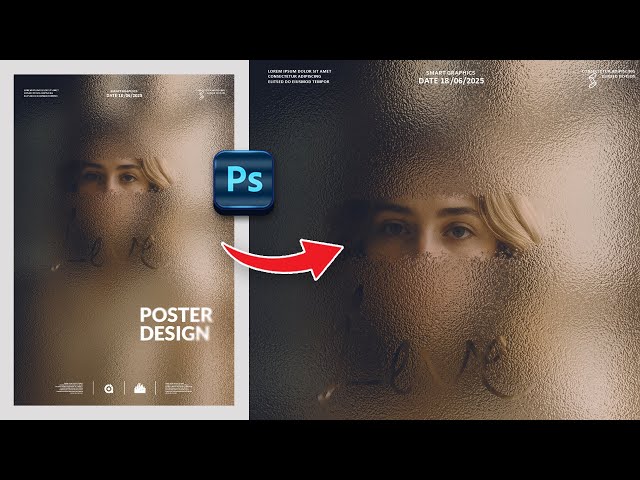 Photo editing Idea   glass effect   Adobe Photoshop Tutorial