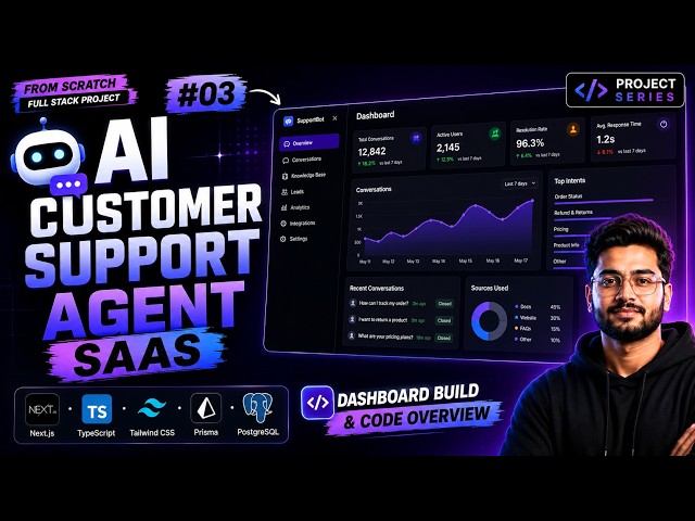 157. Building a SaaS Dashboard with Next.js (Product Demo Series - Part 3)