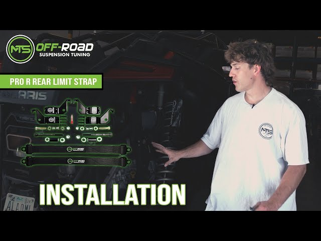 How to Install MTS Offroad Pro R Rear Limit Straps