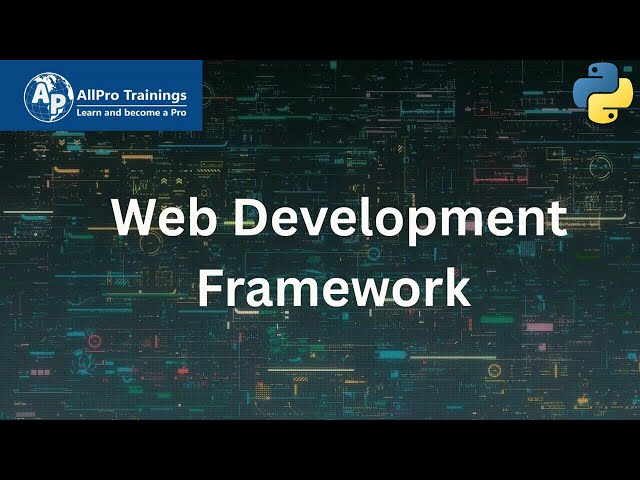 Web Development Framework