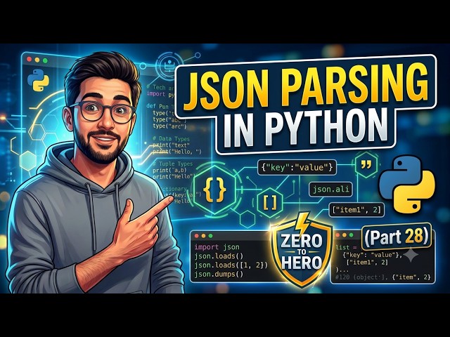 Parsing JSON Data in Python | Zero to Hero (Part 28)