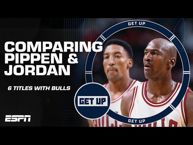 Are Scottie Pippen's Bulls championship rings just as valid as Michael Jordan's? 💍 | Get Up