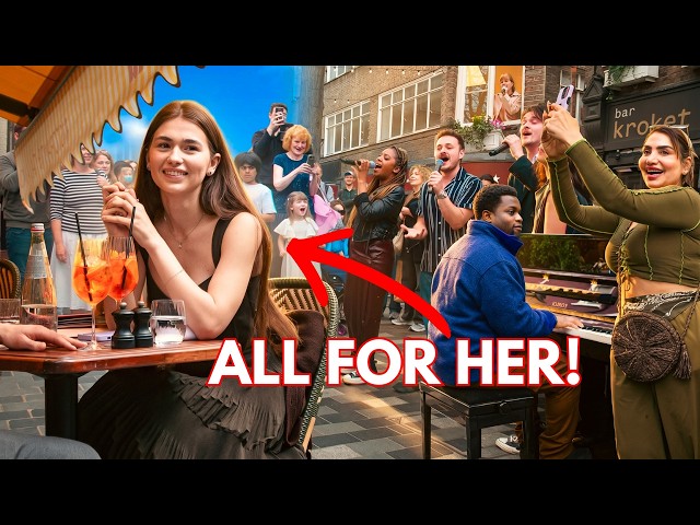 Most INSANE Proposal Flash Mob – The ‘Street Cleaner’ Started It…🧹