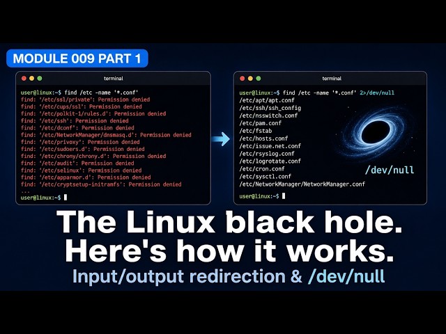 Module 009 Part 1: Control Where Your Output Goes — Redirect, Pipe & Build Real Workflows