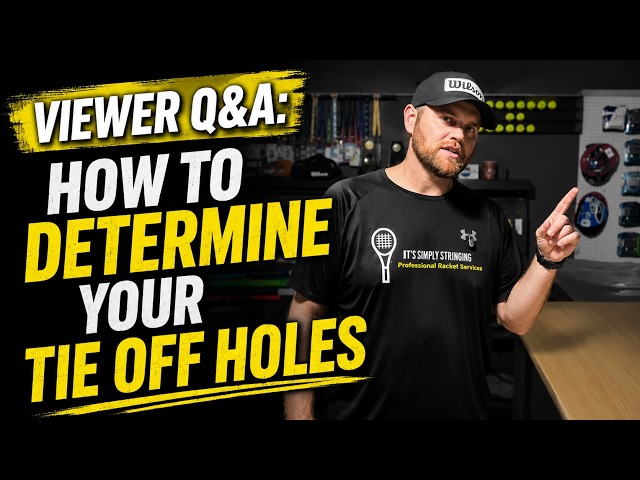 Where to tie off | viewer Q & A | how to decide where to tie off 
