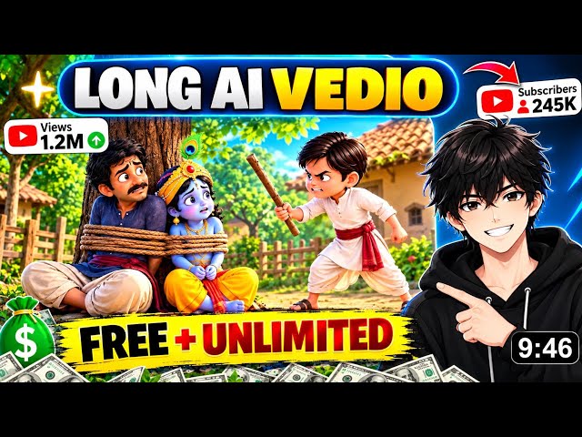 How to create Long Ai Video Free / create Long Ai Video Free 😱