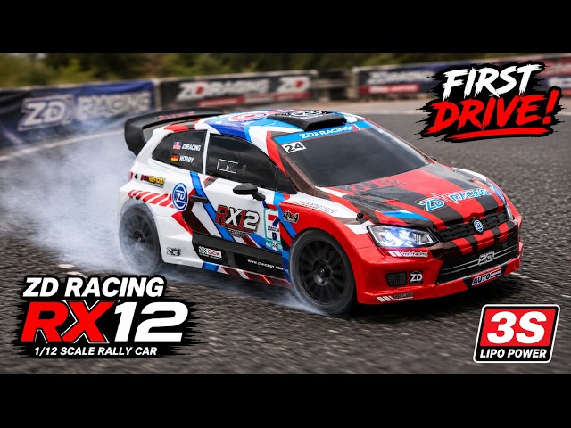 Now, this is FUN! ZD Racing RX12 Rally Car on 3S