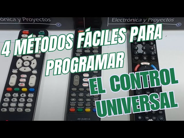 517 Four Ways to PROGRAM a Remote Control or Remote Control