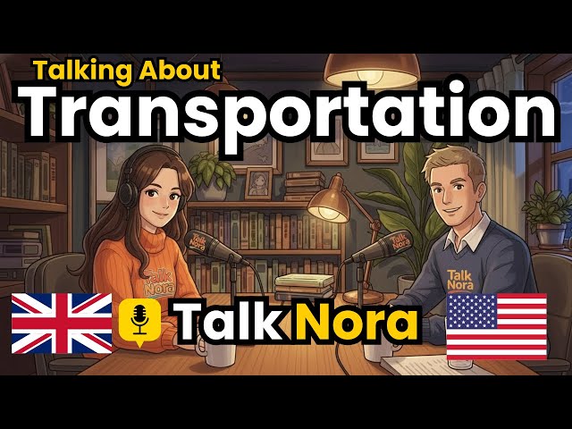 How to Talk About Transportation in English | English Conversation Practice