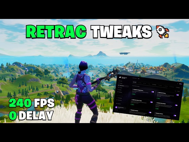 How to BOOST FPS & Lower Delay in Retrac! ( Optimization Guide + Potato Graphics)  💻🛠️