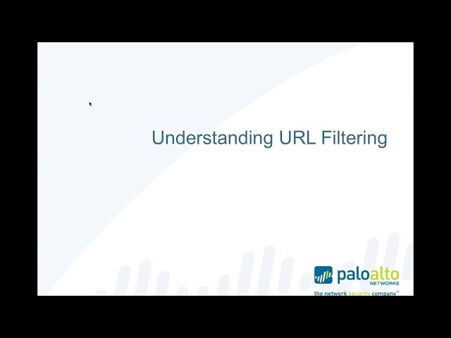Palo Alto Networks-URL Filtering Demo