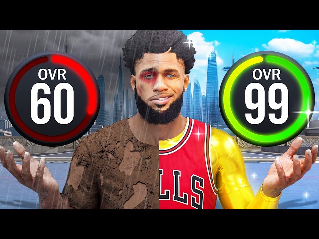 Going From 60 to 99 Overall in 1 Video... (NO MONEY SPENT)