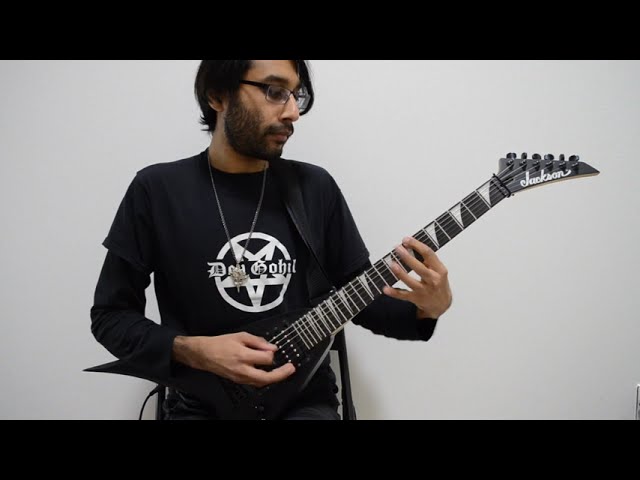 10 Levels of Black Metal Guitar #BlackMetal #Metal #guitar