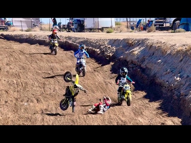 BEST 50cc Motocross fails - What NOT to do while racing a dirt bike! - Moto Crash Compilation