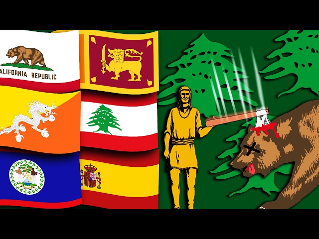 Video Game Made ONLY of Flags 🎮