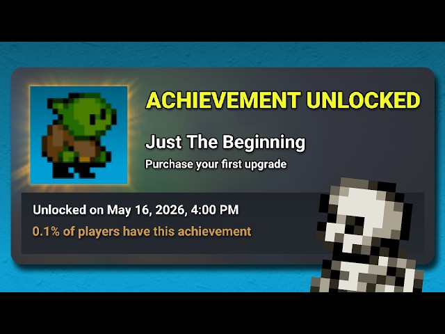 I Added Achievements To My Game - IIGG Devlog