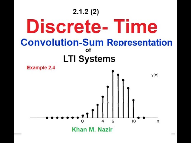 (E)SS(O) Ex 2.4 || Discrete Time Convolution Techniques || Signals and systems