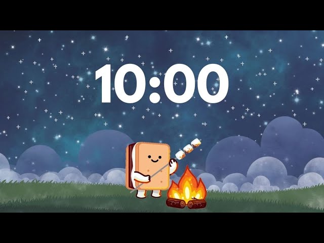 10 Minute Calm Timer | Nature Sounds & Relaxing Music for Focus and Peace