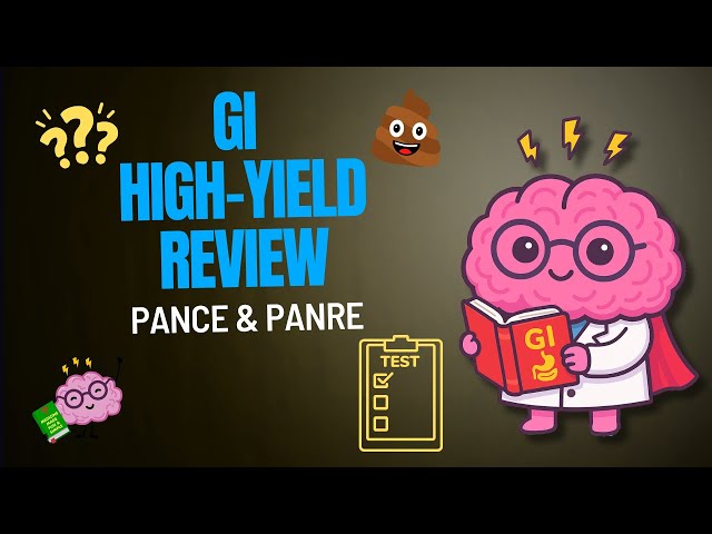 GI High Yield Review for PANCE & PANRE
