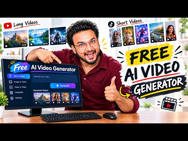 Create Unlimited AI Videos for FREE! 🤯 No Watermark & No Limits (With PROOF)