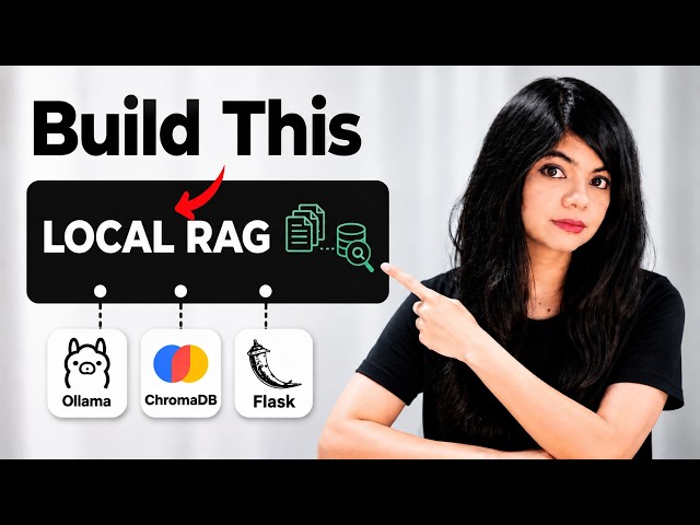 Build a Local RAG App In 26 Minutes (Ollama + ChromaDB + Flask)