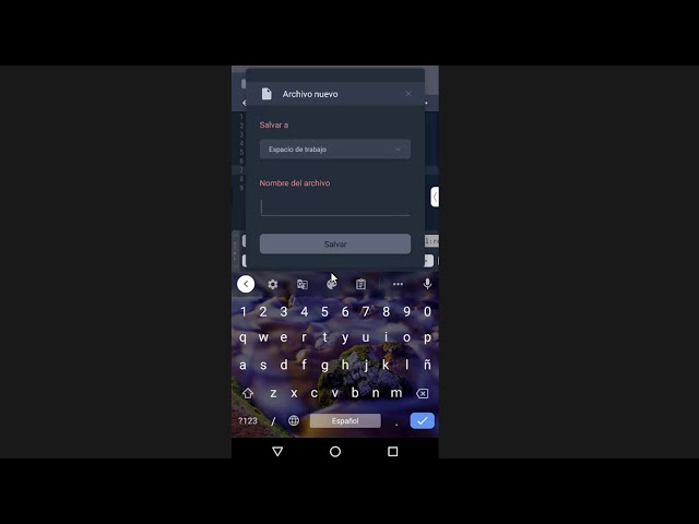 Ejemplo con la APP TrebEdit para crear páginas web.