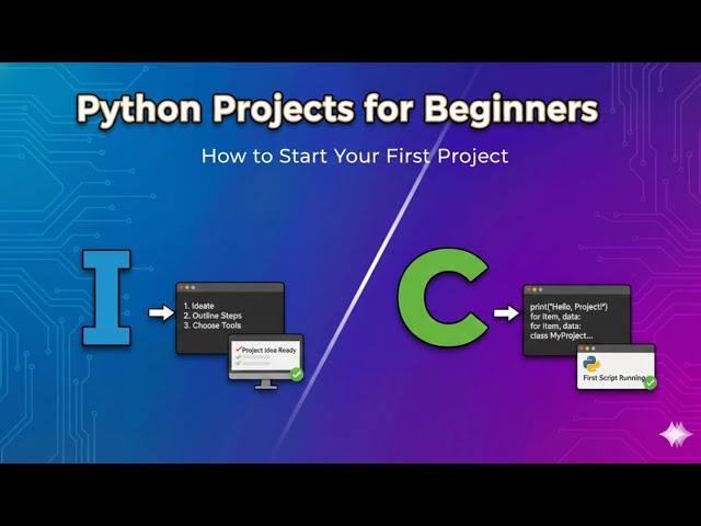 Python Projects for Beginners | How to Start Your First Project
