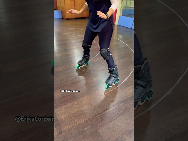 BASIC BACKWARD TURN #tutorial #rollerskating #skating