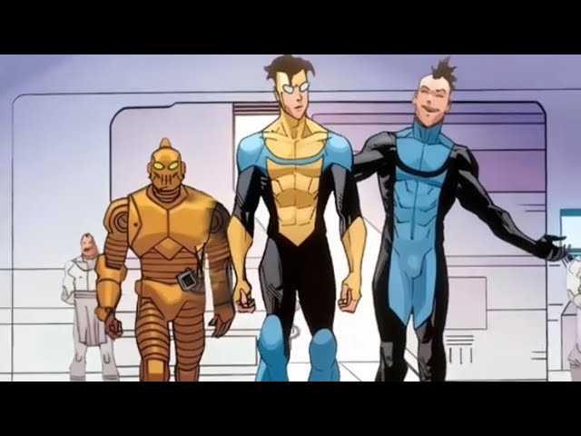 MOHAWK MARK DEATH COMIC ANIMATION || INVINCIBLE