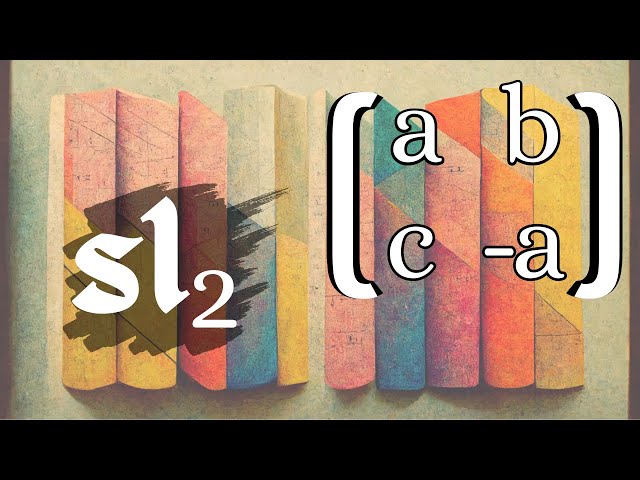 The most important Lie (algebra) -- sl2
