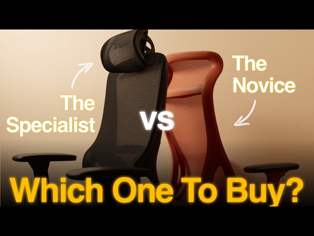 The Novice VS The Specialist | Which @superergo.official Chair Should You Consider Buying?