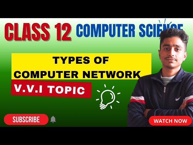 CLASS 12 COMPUTER SCIENCE TYPES OF COMPUTER NETWORK CHAPTER 2 #elopeeth #computerscience #neb