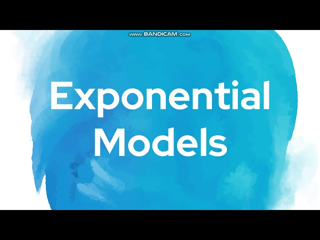 GEN MATH - 15 Exponential Models