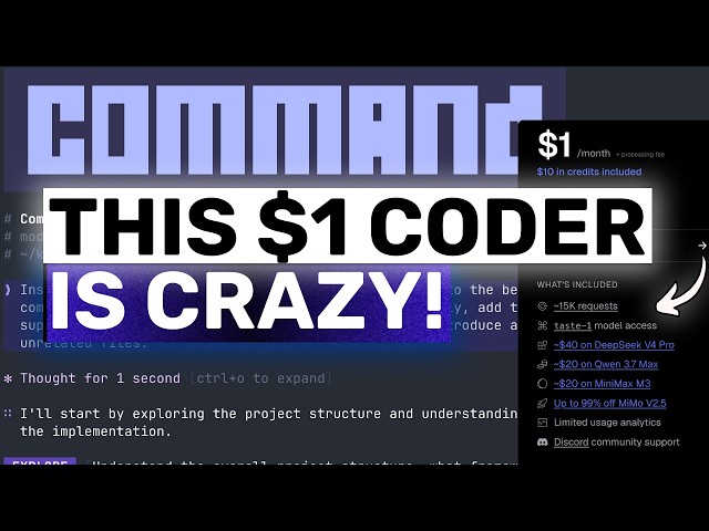 THE $1 CODER: This CODER COSTS $1 AND GIVES YOU $50 WORTH USAGE!
