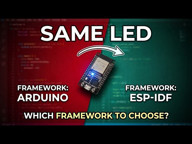 Stop Using Arduino On Your ESP32 (Do This Instead)
