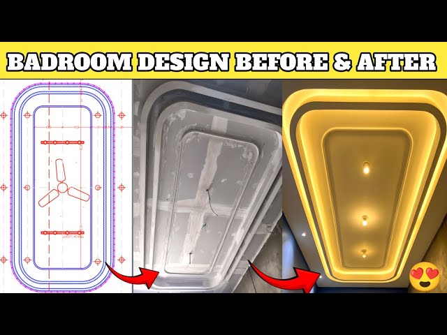 🤯 Master Bedroom POP Interior Design Final Look, False Ceiling Master Bedroom POP Design Ceiling