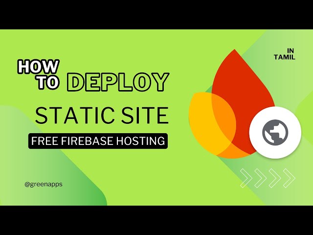 Deploy Your Static Site to Firebase with GitHub Codespaces - Quick & Easy Tutorial! In Tamil