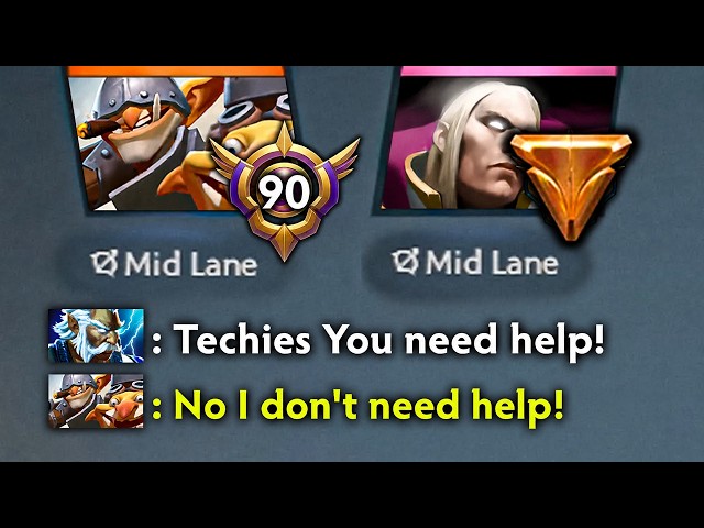 My Team Thought I Would Fail Mid Against This Invoker – Techies Official