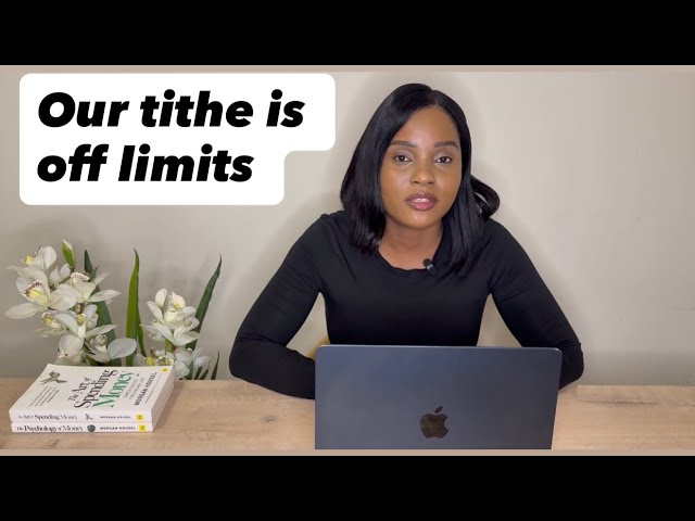 We’re drowning in debt but our Tithe is off limits