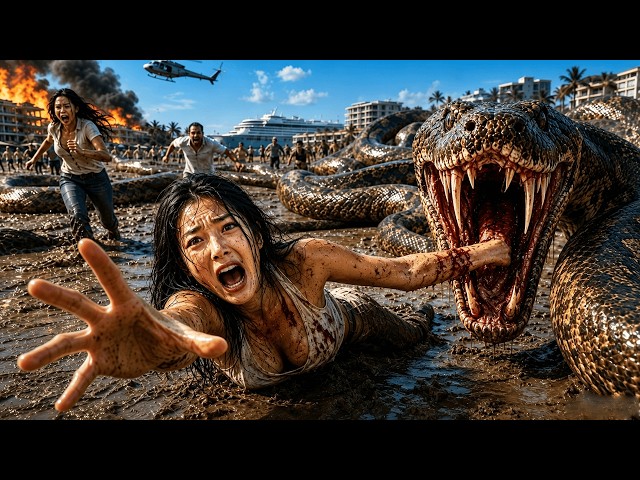 【FULL MOVIE 4K】Runaway Bride vs Mutant Python: A Town Under Siege