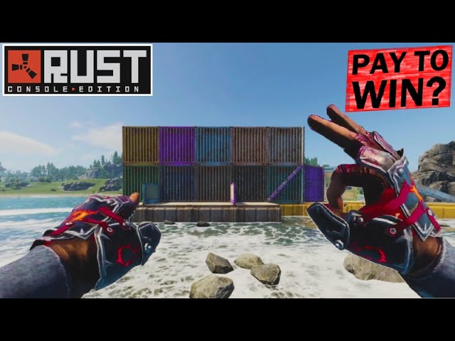 ℝ𝕌𝕊𝕋 ℂ𝕆ℕ𝕊𝕆𝕃𝔼-Shipping Container Building Skin Review!
