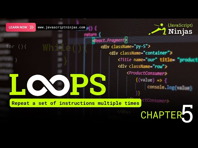 Master Loops in JavaScript | For, While, Do…While Explained | Chapter 5