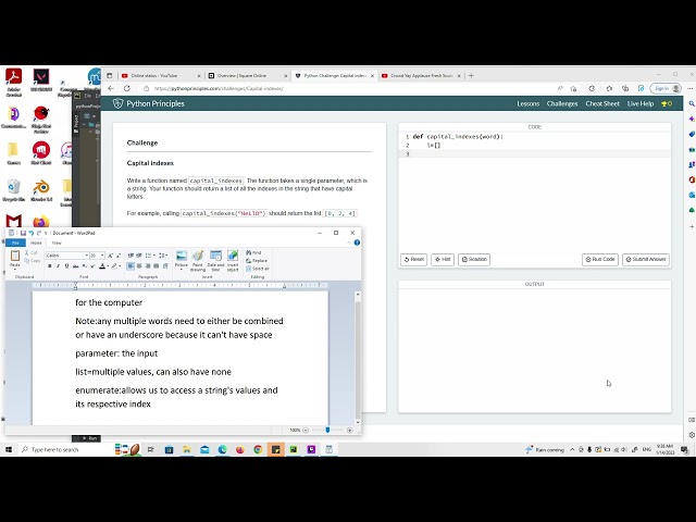 Python Principles: Capital Indexes Explained