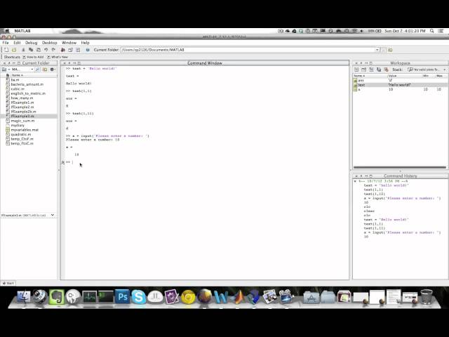 Lab 4 - 2 Character Arrays and User Inputs
