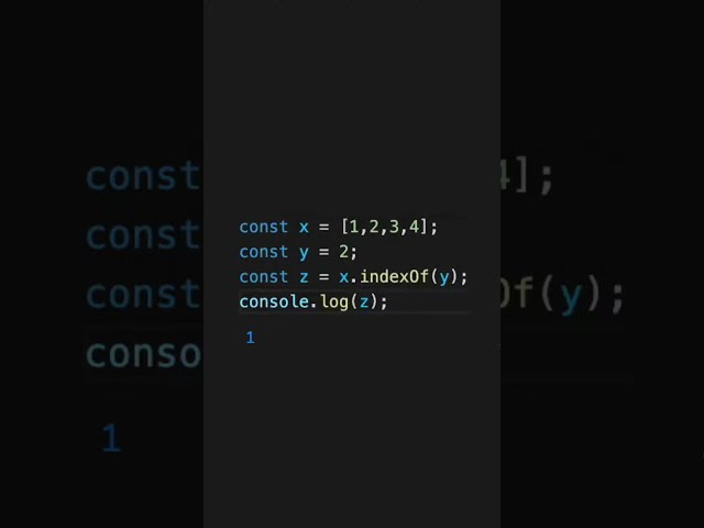 The difference between indexOf() and findIndex() in JavaScript!