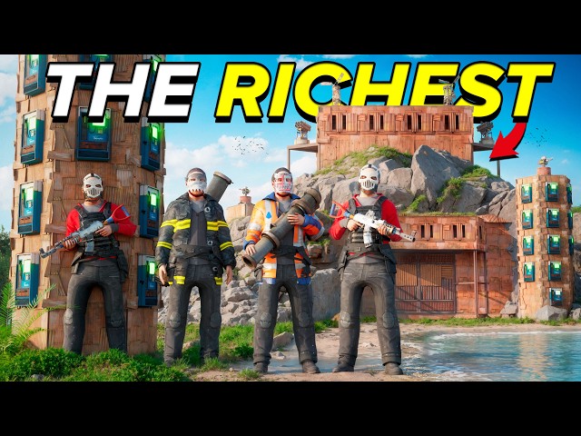 We built an unraidable rock base as a 50,000 hour quad... (Rust Movie)